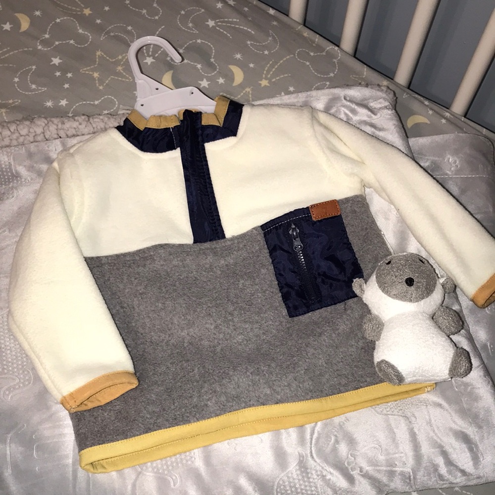 New! “7 For All Man Kind” Pull Over Jacket - 3-6 months ‼️